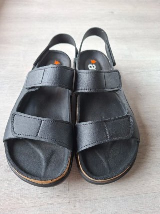 Sandalias ART hombre Talla 43 Negras