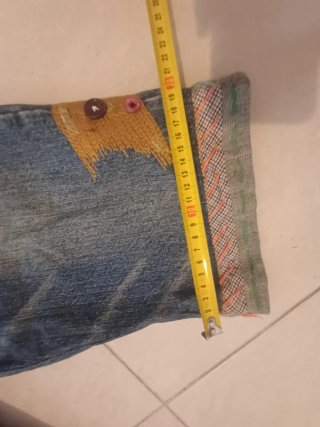Pantalón vaquero corto vintage T31