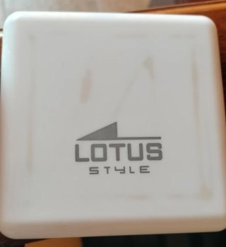 Pendientes Lotus Aro Blanco Plata nuevos