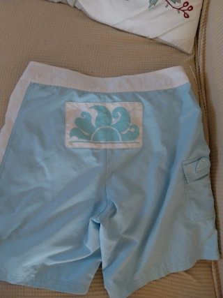 Costume da bagno SUNDEK uomo blu/bianco