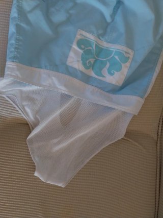 Costume da bagno SUNDEK uomo blu/bianco
