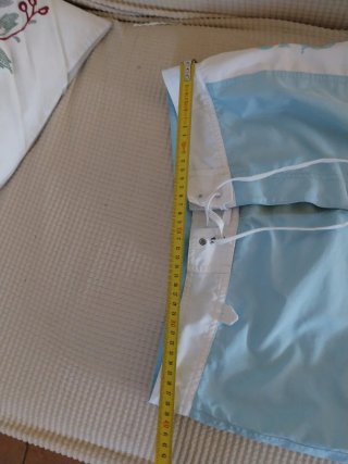 Costume da bagno SUNDEK uomo blu/bianco