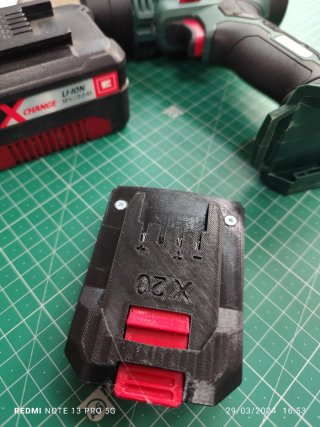 Adaptador parkside x20 - einhell