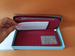 Monedero Don Algodón Mujer Rojo y Dorado