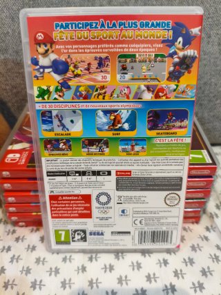 Mario y Sonic Tokyo 2020 Switch