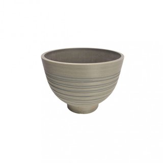 Vaso per Piante Antracite Resina Sintetica 45x32cm