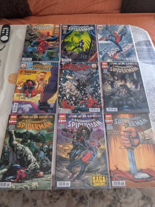 El Asombroso Spiderman 1 al 9 de Spencer y Ottley