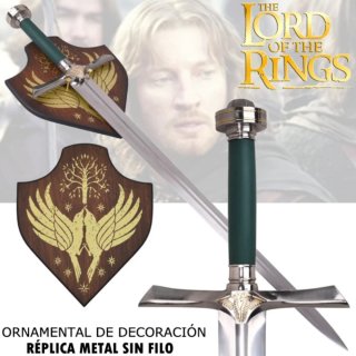Espada Faramir El Señor de los Anillos + Soporte