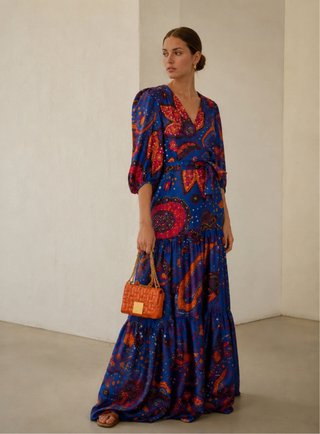 Vestido Purificación García Estampado
