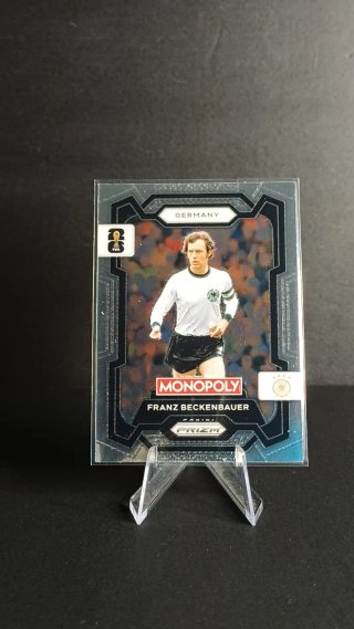 Franz Beckenbauer Panini Prizm Monopoly FIFA World