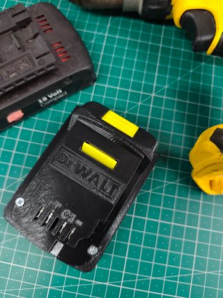 Adaptador dewalt xr - bosch