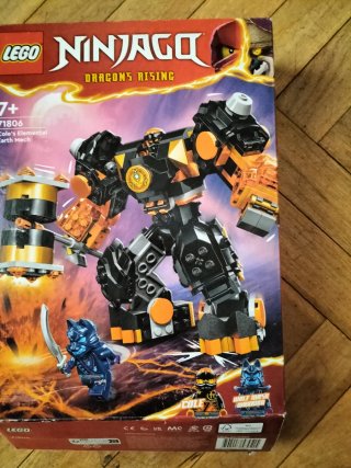 LEGO Ninjago 71806 Cole's Elemental Earth Mech