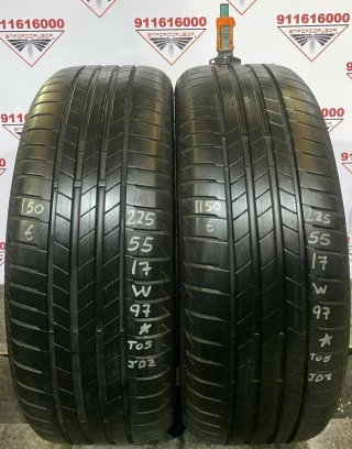 225 55 17 W BRIDGESTONE RUEDA OPORTUNIDAD BARATA
