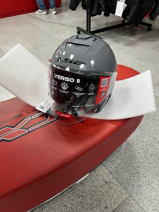 Casco LS2 Verso Gris Nardo Nuevo