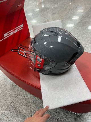 Casco LS2 Verso Gris Nardo Nuevo