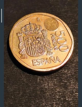 Moneda 500 Pesetas 1998 Carlos y Sofía