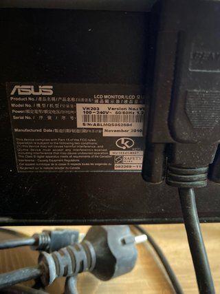 Monitor Asus Negro