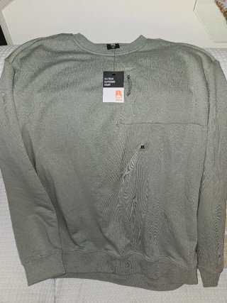 Sudadera Boreel Verde Oliva Talla XL