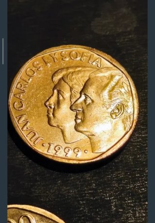 Moneda 500 Pesetas España Juan Carlos I