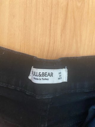 Shorts vaqueros negros