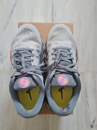 Zapatillas Mizuno Wave Sky 7 Gris/Morado