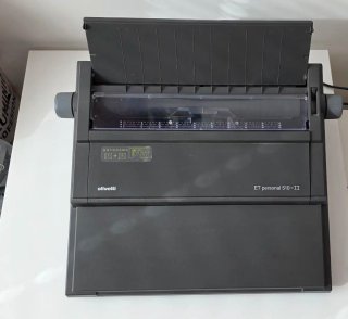 Máquina de escribir Olivetti ET personal 510-II