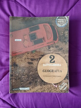 Libro 2 Bachiller Geografía