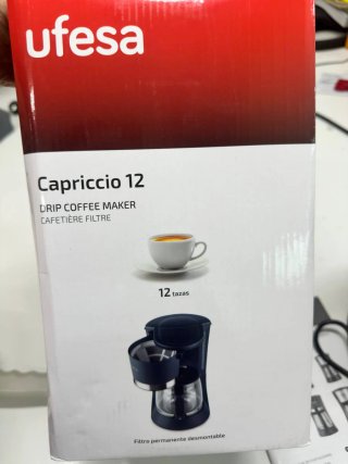 Cafetera Ufesa Capriccio 12
