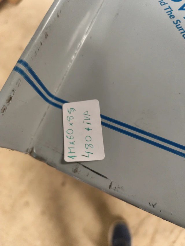 MESA ACERO 1M CON PUERTAS CORREDERA MIRA MI PERFIL