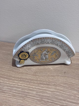 Portatovaglioli decorato a mano