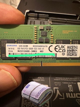 2 Memorias RAM Samsung DDR5 8GB