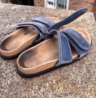 Sandalias Zara Tiras, plantilla Piel Talla 37