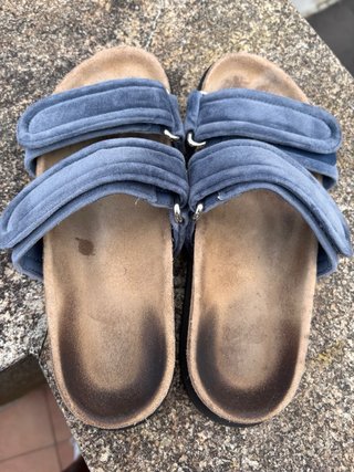 Sandalias Zara Tiras, plantilla Piel Talla 37