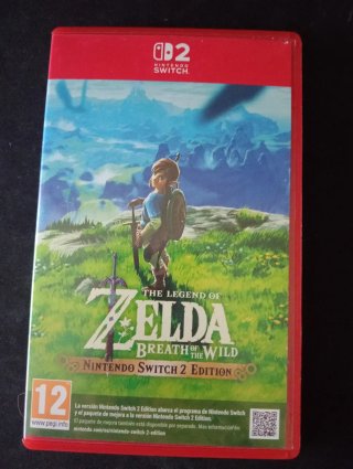 SOLO CAJA Zelda Breath of the Wild Nintendo Switch