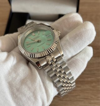 Reloj Mod Datejust Verde Tiffa ny 36mm