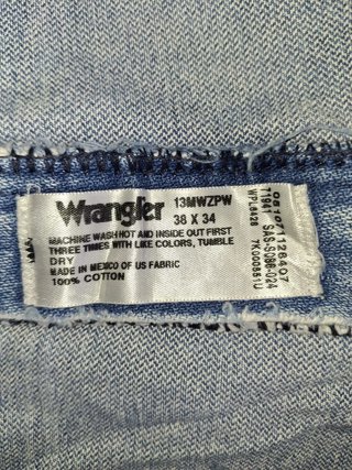 Pantalón Wrangler Vintage Azul