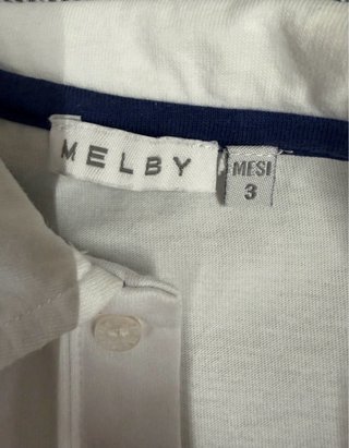 Completo Melby 3 mesi salopette e polo