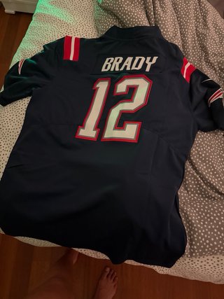 Camisa NFL Patriots #12 Hombre