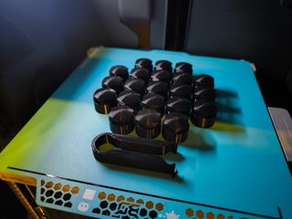 Tapas para tornillos de llanta 17mm