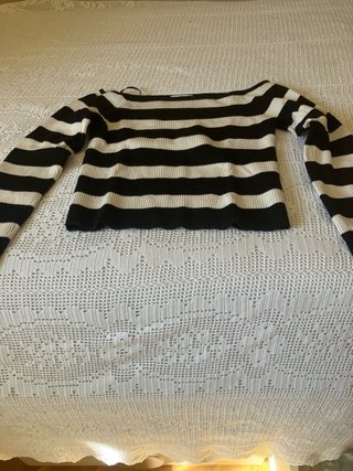 Jersey rayas blanco y negro