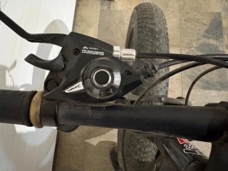 Bicicleta Fat Bike Negra