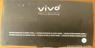 Set 4 vasos doble pared vivo Villeroy & Boch