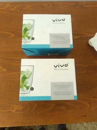 Set 4 vasos doble pared vivo Villeroy & Boch