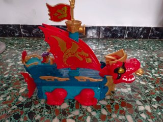 Barco Pirata Dragón Piratix