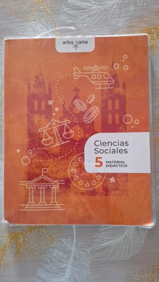 Libro de texto sociales 5 pri