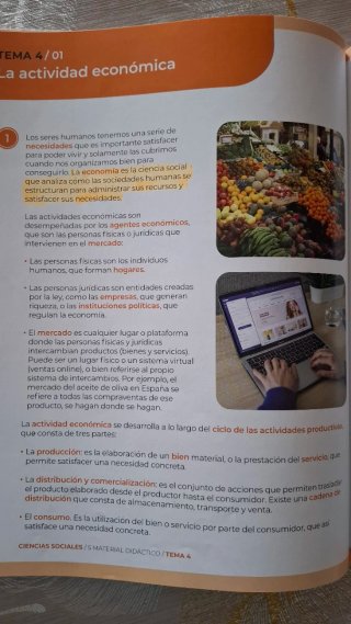 Libro de texto sociales 5 pri