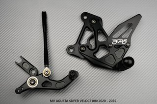 Estriberas retrasadas MV AGUSTA SUPER VELOCE 800