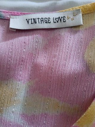Vestido VINTAGE LOVE T/M Multicolor