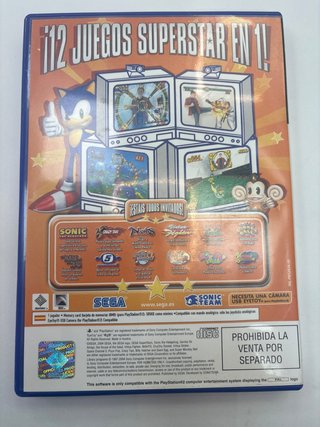 Videojuego PS2 Sonic Sega Superstars