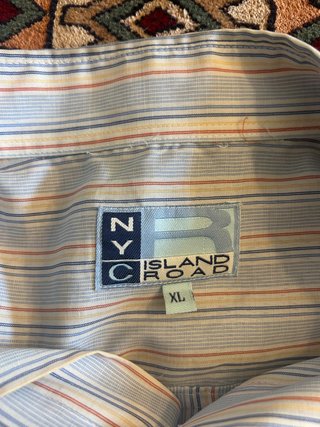 Camicia a righe vintage taglia XL